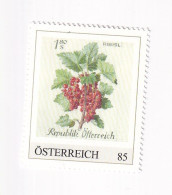 ÖSTERREICH -Heimische OBSTSORTEN Schätze Aus Dem Postarchiv - RIBISL - Personalisierte Briefmarke ** Postfrisch - Persoonlijke Postzegels