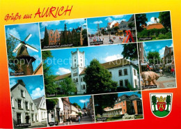 73207100 Aurich Ostfriesland Stiftsmuehle Schloss Marktplatz Pingelhus Lambertsh - Aurich