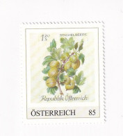 ÖSTERREICH -Heimische OBSTSORTEN Schätze Aus Dem Postarchiv - STACHELBEERE - Personalisierte Briefmarke ** Postfrisch - Francobolli Personalizzati