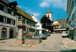 73206722 Kandern Brunnen Rathaus Kandern - Kandern