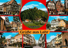 73206713 Lahr Baden Fachwerkhaus Schlossplatz Marktplatz Burgruine Geroldseck La - Lahr