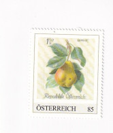 ÖSTERREICH -Heimische OBSTSORTEN Schätze Aus Dem Postarchiv - BIRNE - Personalisierte Briefmarke ** Postfrisch - Persoonlijke Postzegels