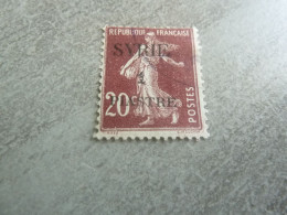 Semeuse Fond Plein - Syrie - 1pi. S. 20c. - Yt 60 (139) - Lilas-brun - Oblitéré - Année 1922 - - Used Stamps