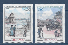 Monaco - YT N° 1611 Et 1612 ** - Neuf Sans Charnière - 1987 - Neufs