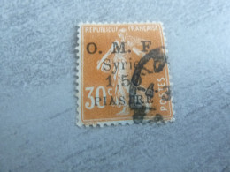 Semeuse Fond Plein - O.m.f. - 1.50pi.s.30c. - Yt 62 - Orange - Oblitéré - Année 1924 - - Oblitérés