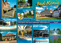 73205711 Bad Koenig Odenwald Rathaus Burg Breuberg Rentmeisterei Bad Koenig Oden - Bad Koenig