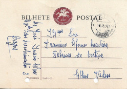 Portugal , 1962 , LAGOS Postmark , Algarve , Postal Stationery - Marcofilie