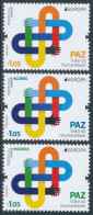 PORTUGAL,AZORES,MADEIRA - EUROPA 2023 "Peace, The Highest Value Of Humanity" Set 3v & 3 Minisheets** - 2023