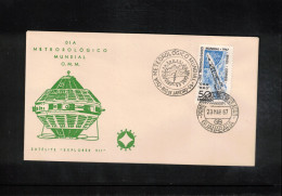 Brasil 1967 Space / Weltraum Day Of Meteorology - Satellite Explorer VII Interesting Cover FDC - Zuid-Amerika