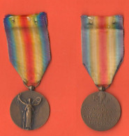 France Médaille Interalliée 1 WW Interalleata Francia Interallied Medal 1 WW Guerra 1914 1918 - Frankreich