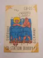 QSL Karte - CB-Station Bobby - Hamburg - Radio