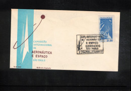 Brasil 1963 Space / Weltraum International Aeronautical Exhibition + Space Interesting Cover FDC - Sud America