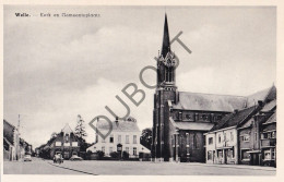 Postkaart - Carte Postale - Welle - Kerk En Gemeenteplaats (C5766) - Denderleeuw