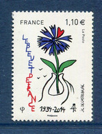 France - Yt N° 4907 ** - Neuf Sans Charnière - 2014 - Unused Stamps