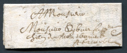 RC 27153 FRANCE 1646 LETTRE POUR GRENOBLE - A DECHIFFRER  TB - ....-1700: Précurseurs