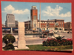 Cartolina - Pescara - Piazza Unione - Municipio - 1957 - Pescara