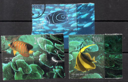 China 1998, Fauna, Fish, Stamps From Miniature Sheet - Usados