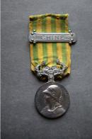 Médaille De La Campagne De Chine 1900-1901  Argent - Frankrijk