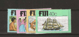 1979 MNH Fiji Mi 391-94 Postfris** - Fiji (1970-...)