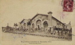 13-Marseille Animé.Exposition Coloniale 1922.Palais Des Machines (**) - Weltausstellung Elektrizität 1908 U.a.