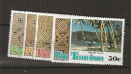 1980 MNH Fiji Mi 424-27 Postfris** - Fidji (1970-...)