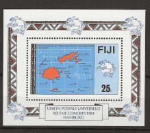 1984 MNH Fiji Mi Block 5 Postfris** - Fidji (1970-...)