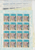 Tristan Da Cunha 1971 Island Families 4v  Complete Sheetlets ** Mnh (TDC156) - Tristan Da Cunha