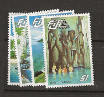 1985 MNH Fiji Mi 521-24 Postfris** - Fiji (1970-...)