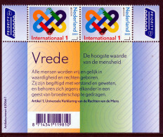 NETHERLANDS/Nederland EUROPA 2023 "Peace, The Highest Value Of Humanity" Set Of 2v** - 2023