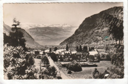 CPSM :  14 X 9  -  MAGLAND  -  Vue  Générale  Et  La  Chaîne  Du  Mont-Blanc - Magland