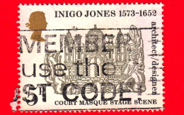 GB  UK GRAN BRETAGNA - Usato - 1973 - 400° Anniv. Nascita Di Inigo Jones (architetto E Progettista) - Court Masque Stage - Used Stamps