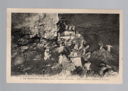 CPA - 38 - La Balme-les-Grottes - Intérieur Des Grottes - Salle Du Dôme Et Montée Du Calvaire - Animée - Circulée - La Balme-les-Grottes