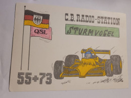 QSL Karte - CB-Radio - Station - Sturmvogel - Radio