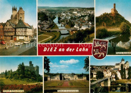 73203863 Diez Lahn Schloss Schaumburg Ruine Aardeck Schloss Oranienstein  Diez L - Diez