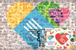 Spain 2019 - Almeria Capital Gastronomica 2019 Carte Maximum - Tarjetas Máxima