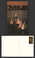 SE)1989 CANADA, POSTCARD SAILBOATS, ONTARIO, TORONTO, UNCIRCULATED, XF - Used Stamps