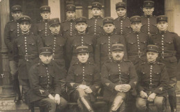 Thème Gendarmerie * Carte Photo * Gendarmes En Uniforme - Policia – Gendarmería