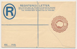 Registered Letter Gold Coast - Postal Stationery - Goldküste (...-1957)