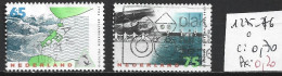 PAYS-BAS 1275-76 Oblitérés Côte 0.70 € - Used Stamps
