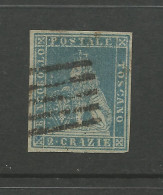 1851 Toscana 2 Cr. N° 5, Ottimi Margini, Usato - Toskana