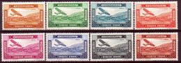 Siria 1934 Y.T.A60/69 Senza Cifre / Without Values */MLH VF/F - Luftpost