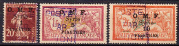 Siria 1921 Y.T.A4/6 */MH VF/F - Poste Aérienne