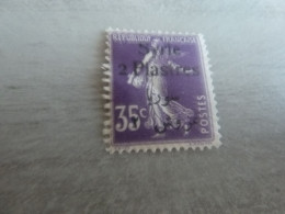 Semeuse Fond Plein - 2pi.s.35c. - Yt 134 (142) - Violet - Oblitéré - Année 1924 - - Used Stamps