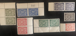 Belgique 1945 Timbres-Taxe MNH** - Stamps