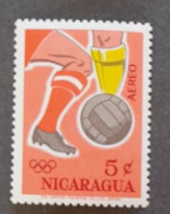 NICARAGUA 1964 MLH*   FOOTBALL FUSSBALL SOCCER  CALCIO VOETBAL FUTBOL FUTEBOL FOOT - Ungebraucht