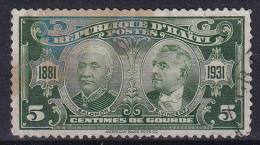 REPUBLIQUE D HAITI 1931 SALOMON S VINCENT - Haiti