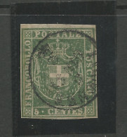 1860 Toscana Governo Provvisorio 5 Cent. N° 18, Ottimi Margini, Usato - Tuscany