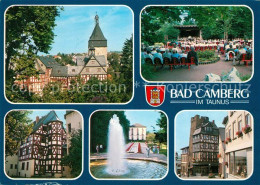 73201624 Bad Camberg Amtshof Obertorturm Kurkonzert Amthof Wasserspiele Kurpark  - Bad Camberg