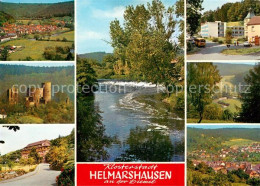 73201591 Helmarshausen Kloster Burgruine Panoramen Helmarshausen - Bad Karlshafen