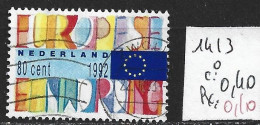 PAYS-BAS 1413 Oblitéré Côte 0.40 € - Used Stamps